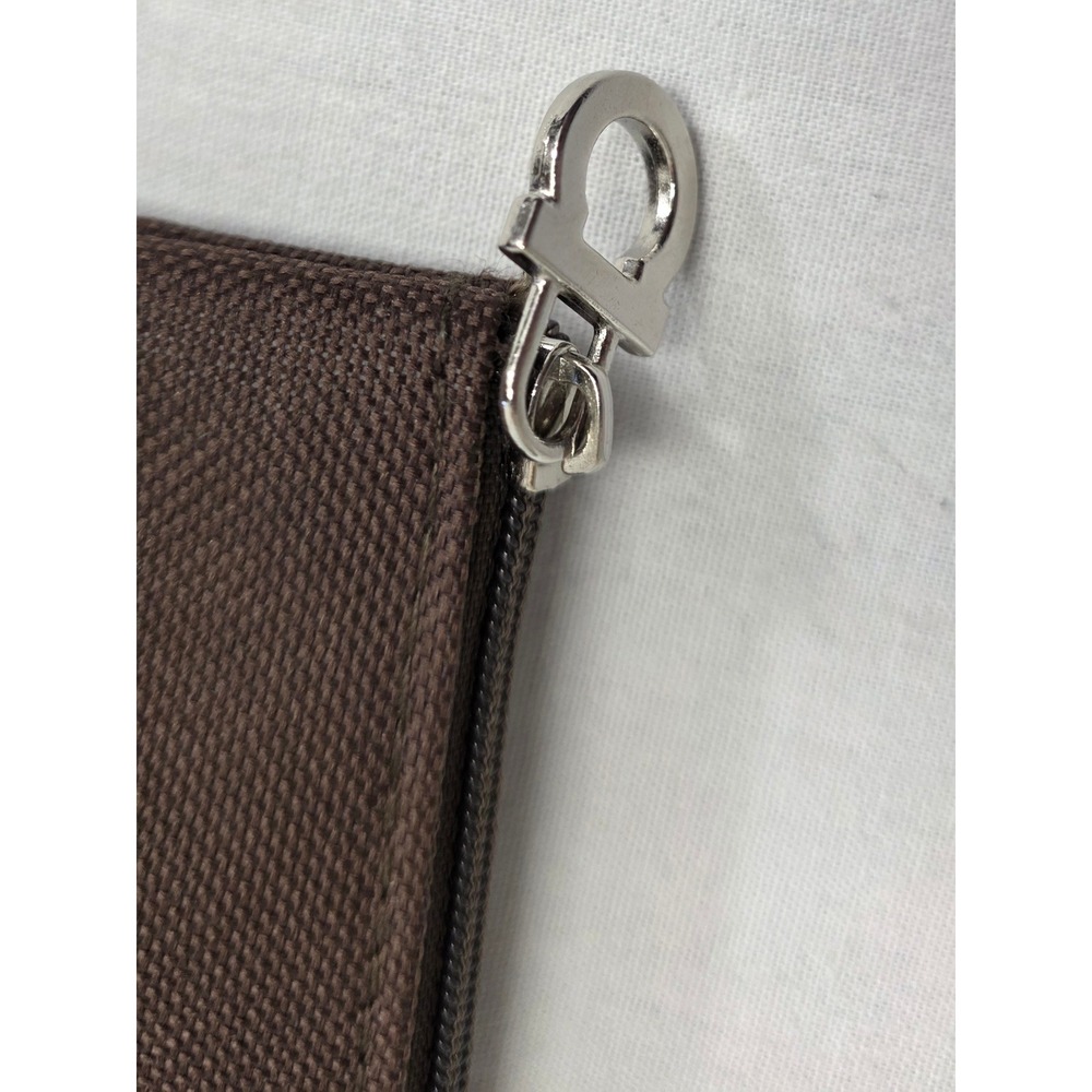 Salvatore Ferragamo Parfums Aerolineas Argentinas Travel Toiletry Pouch Brown - Picture 4 of 11